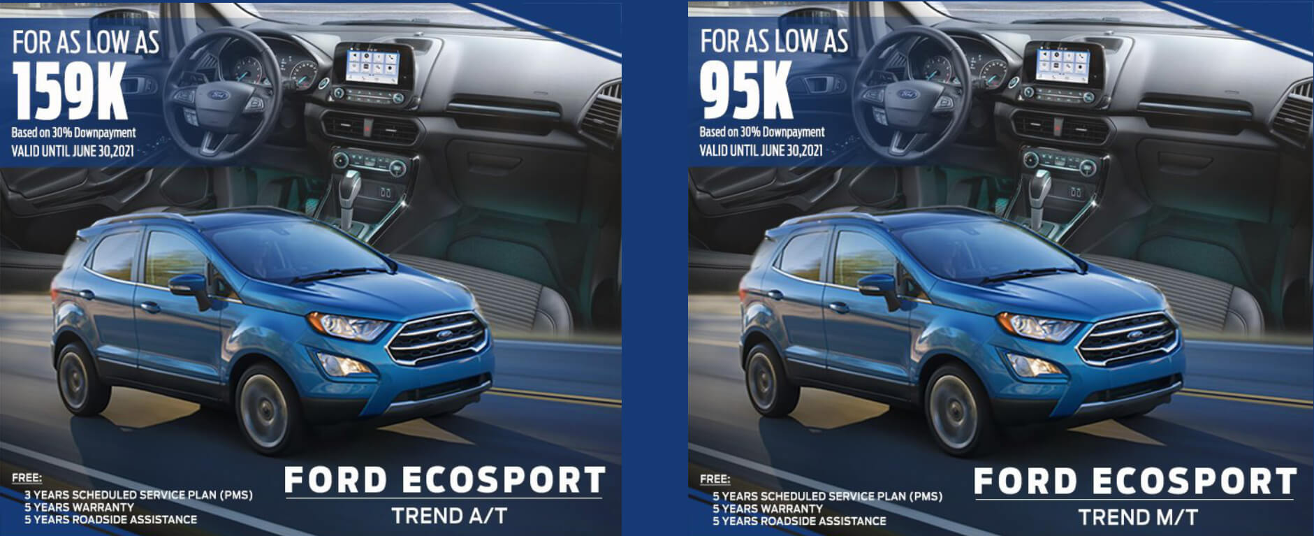 FORD TALISAY ECOSPORT DEALS